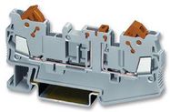 TERMINAL BLOCK, DIN RAIL, 2POS, 6AWG