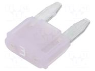 Fuse: fuse; 3A; 58VDC; automotive; 11.2mm; MINI; tin alloy ESKA