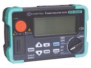 Meter: insulation resistance; LCD; VAC: 2÷600V; VDC: 2÷600V; IP40 KYORITSU