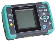 Data logger; Display: LCD; VAC: 1kV; 115x57x165mm; Interface: USB KYORITSU