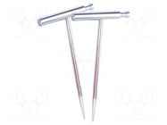 Test acces: earth bars; 2pcs. KYORITSU