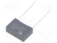 Capacitor: polypropylene; X1; R47 X1; 0.022uF; 18x12x6mm; THT; ±10% KEMET