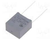 Capacitor: polypropylene; X1; R47 X1; 0.1uF; 18x19x11mm; THT; ±10% KEMET