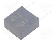 Capacitor: polypropylene; X1; R47 X1; 1uF; 32x33x18mm; THT; ±10% KEMET