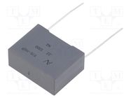 Capacitor: polypropylene; 0.22uF; ESR: 10.85mΩ; THT; ±5%; -55÷110°C KEMET