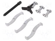 Bearing puller; 3-armig; 40÷75mm; 3" KING TONY