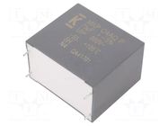 Capacitor: polypropylene; DC-Link; 75uF; ESR: 3.4mΩ; THT; ±5%; 28.7A KEMET