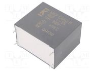 Capacitor: polypropylene; DC-Link; 40uF; ESR: 4.4mΩ; THT; ±5%; 25.2A KEMET