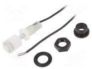 Sensor: liquid level; -20÷100°C; OUT: SPST-NO; lead; 0.6A; 240VAC SENSATA / CYNERGY3