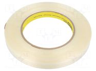 Tape: fixing; W: 12mm; L: 55m; Thk: 0.15mm; synthetic caoutchouc 3M