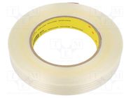 Tape: fixing; W: 18mm; L: 55m; Thk: 0.15mm; synthetic caoutchouc 3M