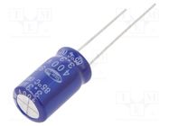 Capacitor: electrolytic; THT; 3.3uF; 400VDC; Ø10x16mm; ±20%; 2000h SAMWHA