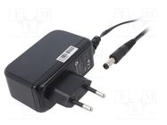 Power supply: switching; mains,plug-in; 12VDC; 2A; 24W; Plug: EU POS