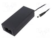 Power supply: switching; 12VDC; 3.34A; Out: 5,5/2,5; 40W; 90÷264VAC POS