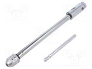 Tap wrench; steel; Grip capac: 1/8"-3/8",M3-M10; 250mm VÖLKEL