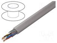 Wire; UNITRONIC® LiHCH (TP); 4x2x0.25mm2; LSZH; grey-beige; 60V LAPP