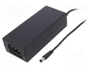 Power supply: switching; 12VDC; 3A; Out: 5,5/2,1; 36W; 90÷264VAC POS