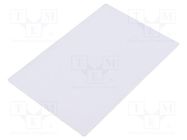 Mounting plate; aluminium 