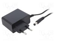 Power supply: switching; mains,plug-in; 17VDC; 1A; 17W; Plug: EU POS