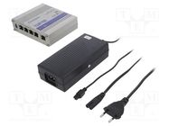 Switch PoE Ethernet; unmanaged; Number of ports: 5; 7÷57VDC; RJ45 