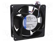 Fan: DC; axial; 24VDC; 119x119x38mm; 260m3/h; 60dBA; ball; 5000rpm EBM-PAPST