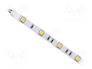 LED tape; white warm; 5050; LED/m: 30; 10mm; white PCB; IP20; 120° IPIXEL LED