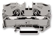 TERMINAL BLOCK, DIN RAIL, 2POS, 12AWG