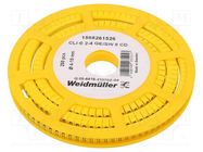 Markers; Marking: 8; 4÷10mm; PVC; yellow; -30÷80°C; leaded; CLI C 