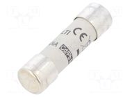 Fuse: fuse; 10A; 1000VDC; gR; cylindrical ESKA