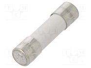 Fuse: fuse; time-lag; 400mA; 250VAC; ceramic,cylindrical; 5x20mm ESKA