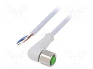 Connection lead; M12; PIN: 4; angled; 20m; plug; 250VAC; 7014; PVC MURR ELEKTRONIK