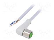 Cable: for sensors/automation; M12; PIN: 4; angled; 20m; plug; 7014 MURRELEKTRONIK