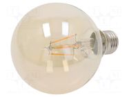 LED lamp; white warm; E27; 230VAC; 400lm; P: 4W; 2500K; CRImin: 80 PHILIPS