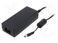 Power supply: switching; 12VDC; 5.4A; Out: 5,5/2,1; 65W; 90÷264VAC AIMTEC