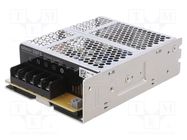 Power supply: switching; for building in; 50W; 5VDC; 10A; OUT: 1 