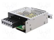 Power supply: switching; for DIN rail; 50W; 5VDC; 8A; 100÷240VAC 