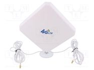 Antenna; LTE; 20dBi; for wall mounting; 50Ω; -40÷85°C; TS9 SR PASSIVES