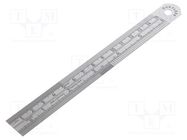 Ruler; Width: 17mm; Tool length: 150mm 