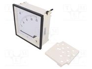 Ammeter; on panel; I DC: 0÷25A; Class: 1.5; Length: 160mm; 600V; MA12 LUMEL