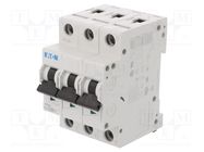 Circuit breaker; 230/400VAC; Inom: 20A; Poles: 3; Charact: C; 15kA EATON ELECTRIC