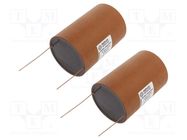 Capacitor: copper-polypropylene-paper; 4.7uF; 600VDC; ±5%; THT MIFLEX