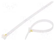Cable tie; L: 210mm; W: 8mm; natural; polyamide; 785N; Ømax: 47mm HELLERMANNTYTON
