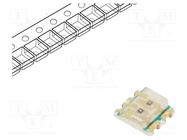 LED; SMD; yellow/yellow green; 1.6x1.5x0.6mm; 130°; 20mA; 60/60mW 