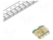 LED; orange/green/blue; SMD; 1616; 1.7÷2.4/2.7÷3.7/2.7÷3.7VDC EVERLIGHT