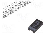 Capacitor: tantalum-polymer; low ESR; 22uF; 16VDC; 1206; ESR: 200mΩ KEMET