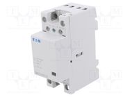 Contactor: 4-pole installation; 25A; 24VAC,24VDC; NC + NO x3 EATON ELECTRIC