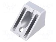 Angle bracket; for profiles; Width of the groove: 8mm; W: 40mm FATH
