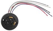 LED CONN, RCPT, 5POS, CABLE MOUNT, 16AWG