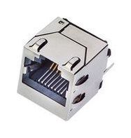 RJ45 JACK, 8P8C, 1PORT, CAT6A, SHLD