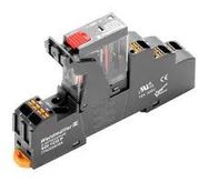 POWER RELAY, SPDT, 10A, 250V, DIN RAIL